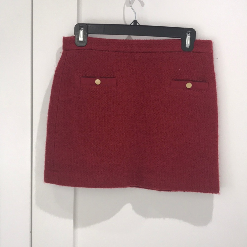 Club Monaco tweed mini skirt